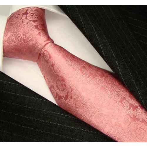lorenzo cana Mens Tie Pink Wedding LORENZO CANA