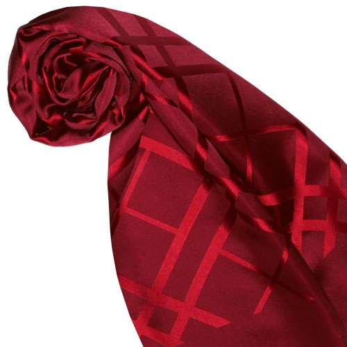 Lorenzo Cana Men's Scarf Silk Noble In Red LORENZO CANA