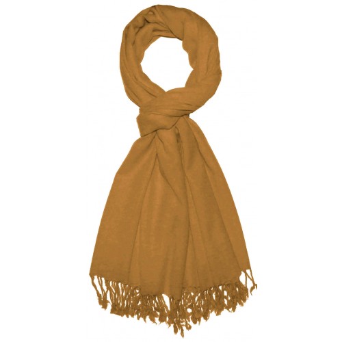 Lorenzo Cana Mens Scarf Cashmere Merino Wool Yellow LORENZO CANA