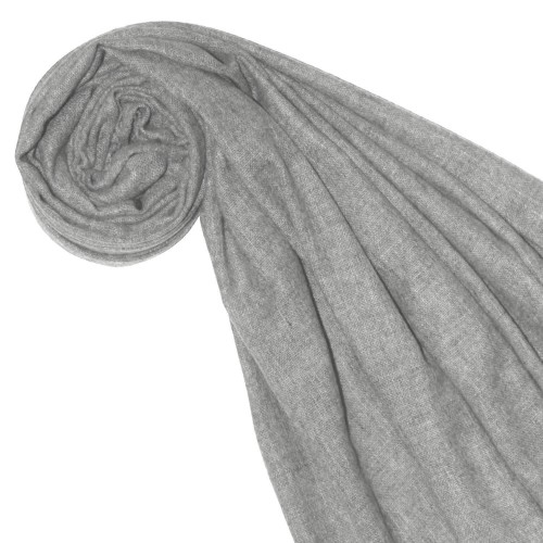Lorenzo Cana Mens Scarf Wool Yak Light Gray LORENZO CANA