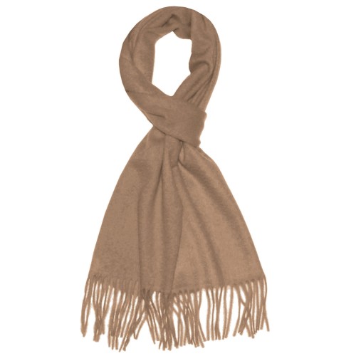 lorenzo cana Mister's Scarf 100% Cashmere Comfortable Brown LORENZO CANA