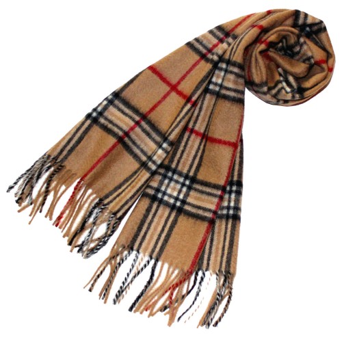 Lorenzo Cana Mister's Shawl Cashmere Comfy Brown Black LORENZO CANA