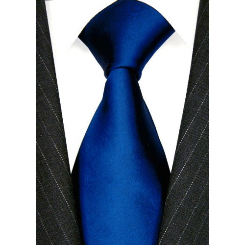 lorenzo cana Neck Tie 100% Silk Paisley Dark Blue LORENZO CANA