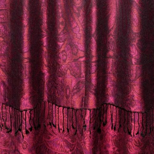 Lorenzo Cana Pashmina 100% Modal Paisley Purple For Women LORENZO CANA