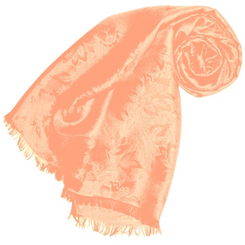 lorenzo cana Pink scarf for women Paisley LORENZO CANA