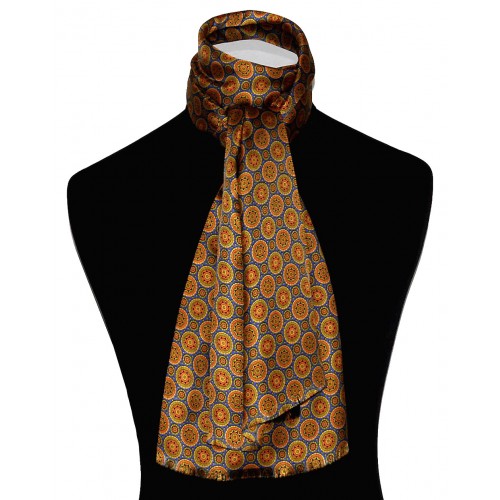 Lorenzo Cana Reversible Scarf For Women Gold LORENZO CANA