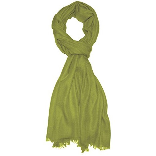 Lorenzo Cana Scarf Cashmere Merino Wool Green LORENZO CANA