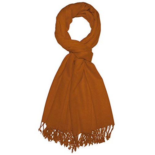Lorenzo Cana Scarf Cashmere Merino Wool Ochre LORENZO CANA