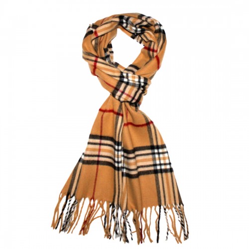 Lorenzo Cana Scarf For Women Earth Brown Black LORENZO CANA