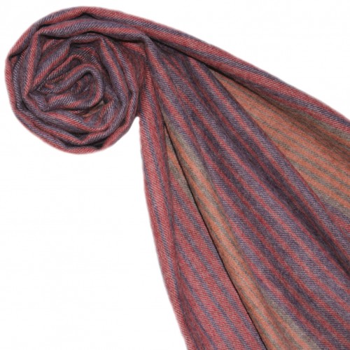 Lorenzo Cana Scarf For Women Pink Orange Alpaca Wool LORENZO CANA