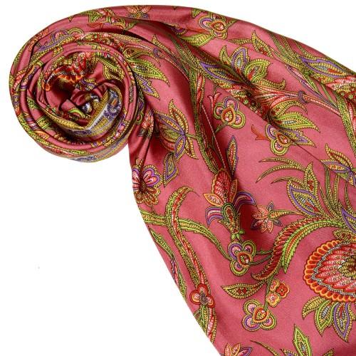 Lorenzo Cana Silk Scarf Paisely In Red LORENZO CANA