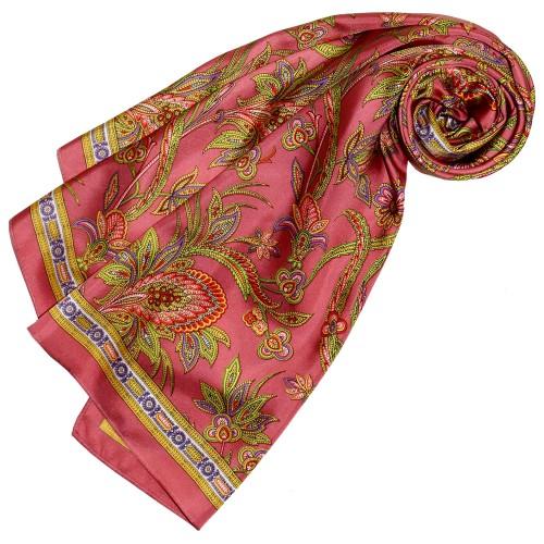 lorenzo cana Silk scarf Paisely in red LORENZO CANA