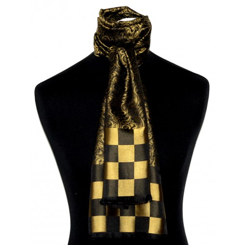 Lorenzo Cana Women's Golden Silk Scarf LORENZO CANA