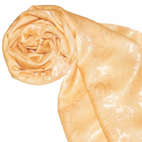 Lorenzo Cana Women's Shawl Viscose Silk Paisley Beige LORENZO CANA