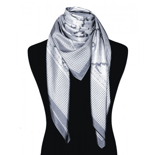 Lorenzo Cana XXL Scarf For Men Gray Cotton LORENZO CANA