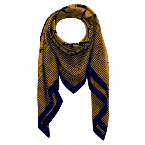 Lorenzo Cana XXL Scarf For Women Gold Cotton LORENZO CANA