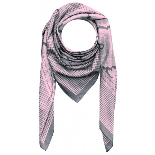 Lorenzo Cana XXL Scarf For Women Pink Cotton LORENZO CANA