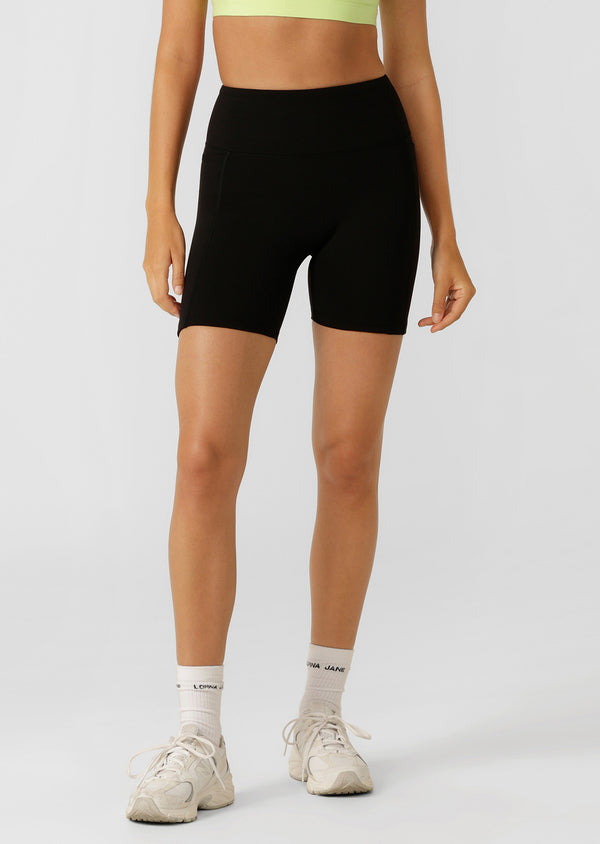 lorna jane Amy No Ride Phone Pocket 14cm Bike Shorts