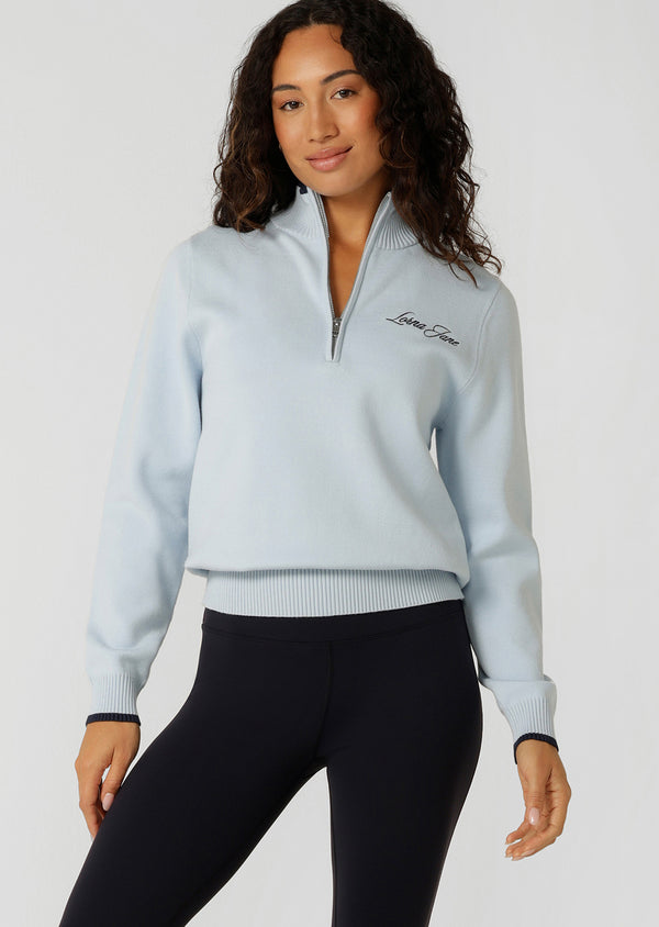 lorna jane Alpine Club 1/2 Zip Knit Jumper