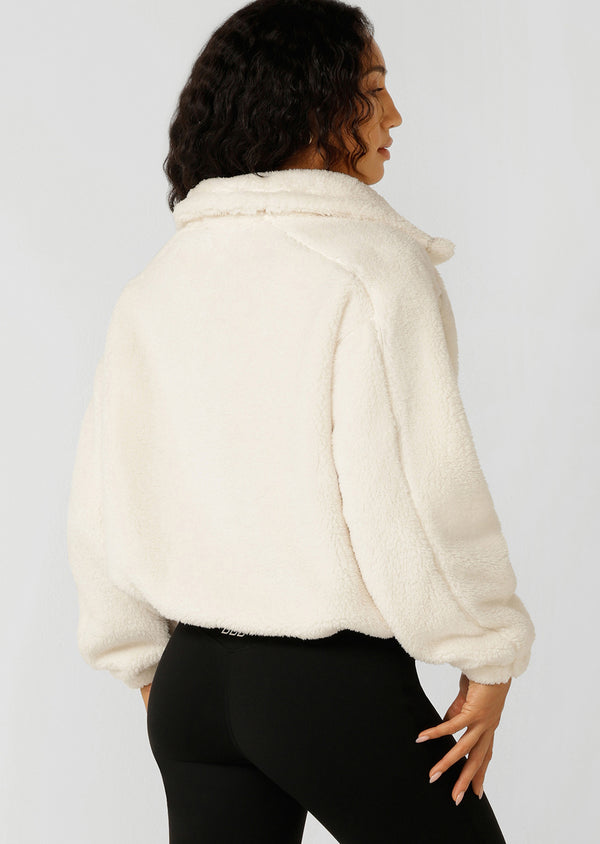 Lorna Jane Everyday Teddy Quarter Zip Sweat