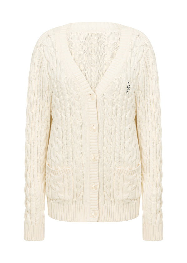 Lorna Jane Iconic Cable Knit Cardigan