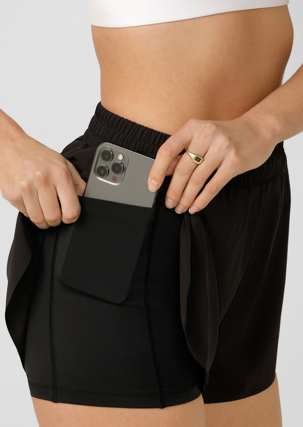 Lorna Jane Lightspeed Phone Pocket Run Shorts
