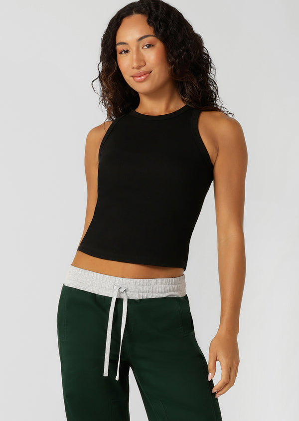 lorna jane LJ Basics Rib Tank