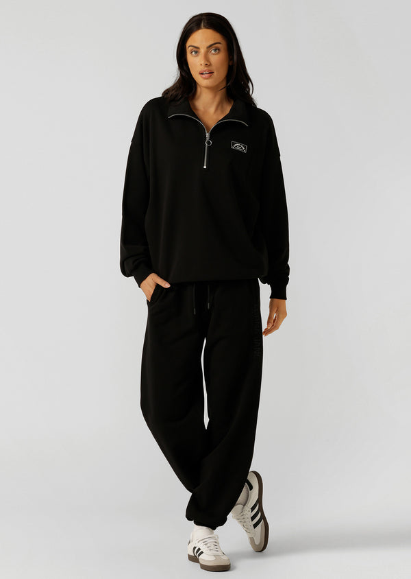 Lorna Jane LJ Sport Quarter Zip Sweat