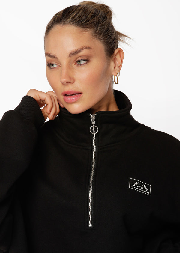 Lorna Jane LJ Sport Quarter Zip Sweat