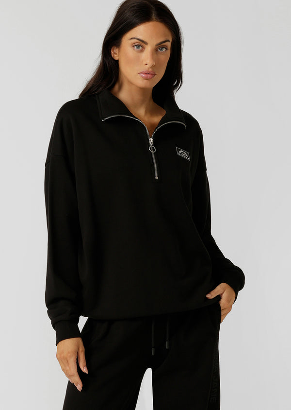 lorna jane LJ Sport Quarter Zip Sweat
