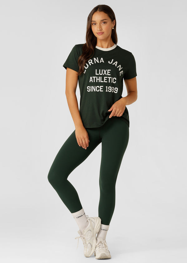 Lorna Jane Lotus Heritage Ringer T-Shirt
