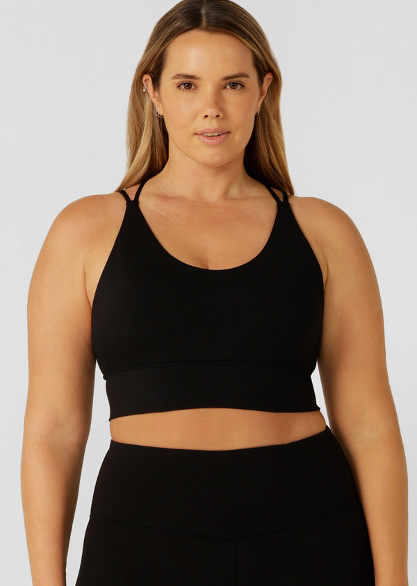 lorna jane Lotus Longline Sports Bra