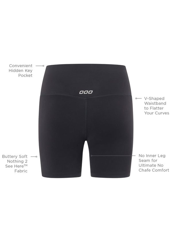 Lorna Jane Lotus No Chafe 16cm Bike Shorts