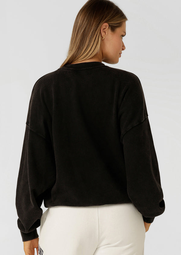 Lorna Jane New Sport Washed Sweatshirt