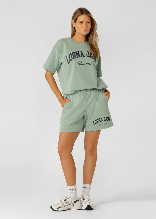 Lorna Jane Original Sport Washed Vintage T-shirt