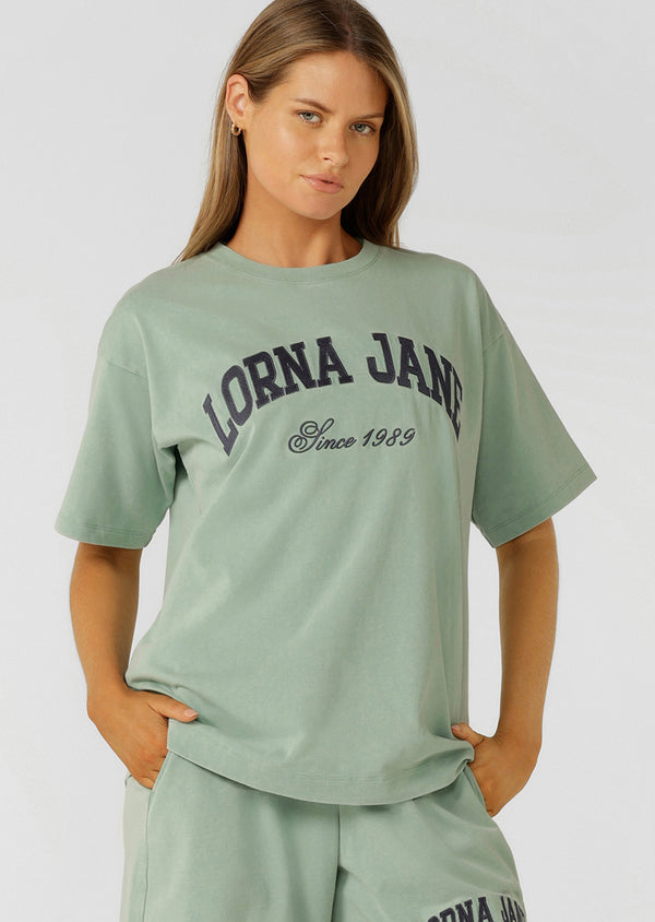 lorna jane Original Sport Washed Vintage T-shirt