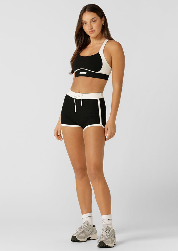 Lorna Jane Sweat To Surf Cheeky Bike Shorts