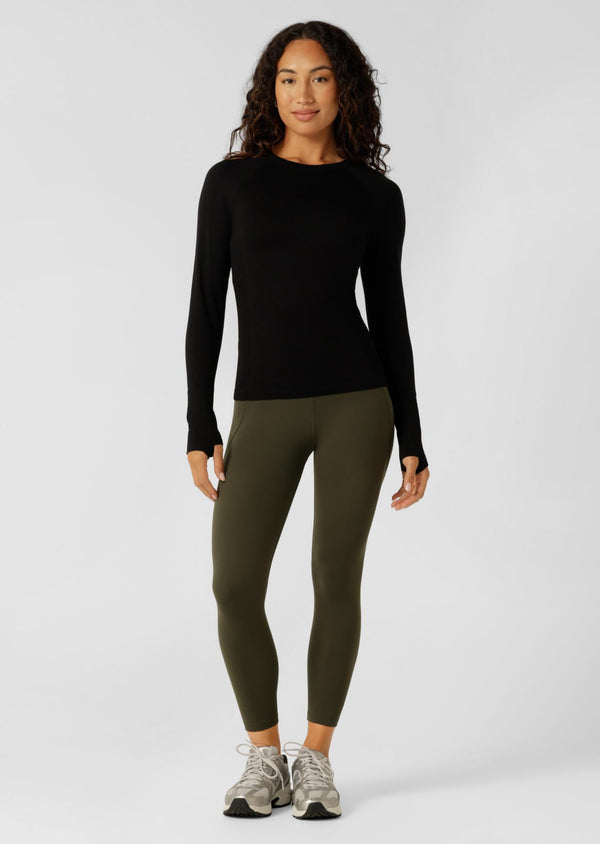 Lorna Jane Tempo Seamless Long Sleeve Top