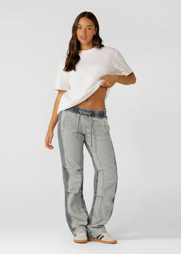 Lorna Jane Two Tone Denim Flashdance Pants