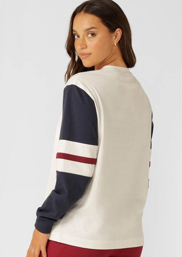 Lorna Jane Varsity Long Sleeve T-Shirt