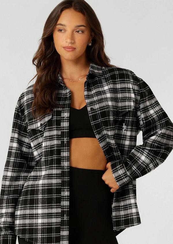 Lorna Jane Weekend Away Flannel Shirt