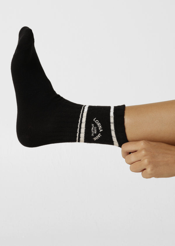 lorna jane Lotus Limited Edition Quarter Crew Socks