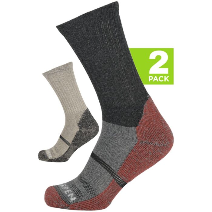 lorpen T2 2 PACK WOOL HIKE CREW UNISEX SOCKS
