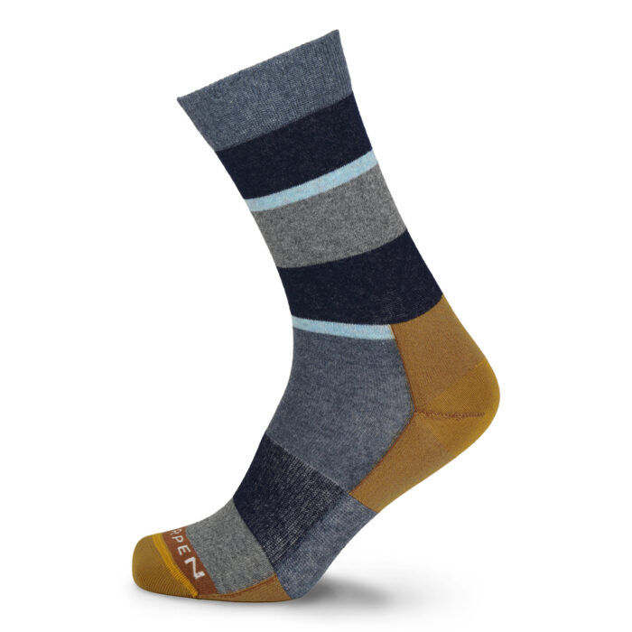 Lorpen T2 LIFESTYLE WOOL STRIPE CREW UNISEX SOCKS