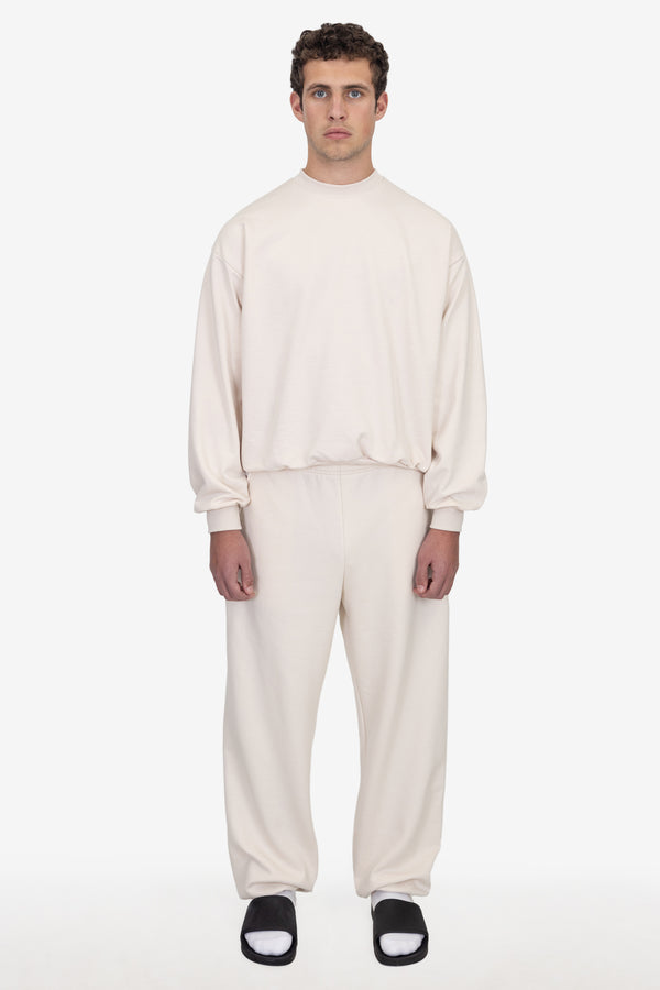 Los Angeles Apparel 10 Oz. Mid-Weight Poly Cotton Fleece Wide Sweatpant