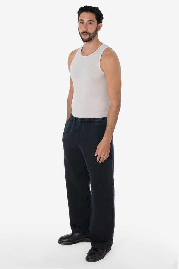 Los Angeles Apparel 12oz Canvas Open Bottom Casual Pants