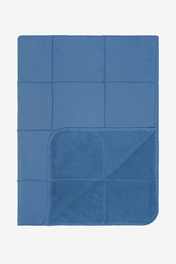 Los Angeles Apparel 14oz. Garment Dye Heavy Fleece Quilted Blanket
