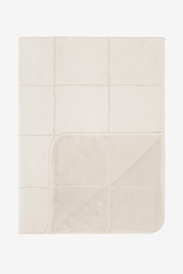 Los Angeles Apparel 14oz. Garment Dye Heavy Fleece Quilted Blanket