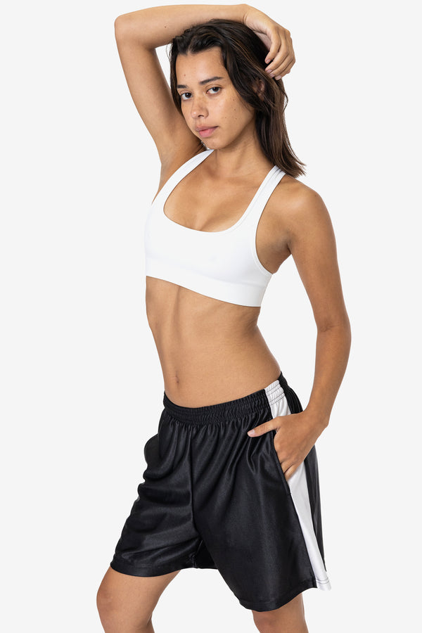 los angeles apparel 2 Tone Heavy Dazzle Athletic Shorts