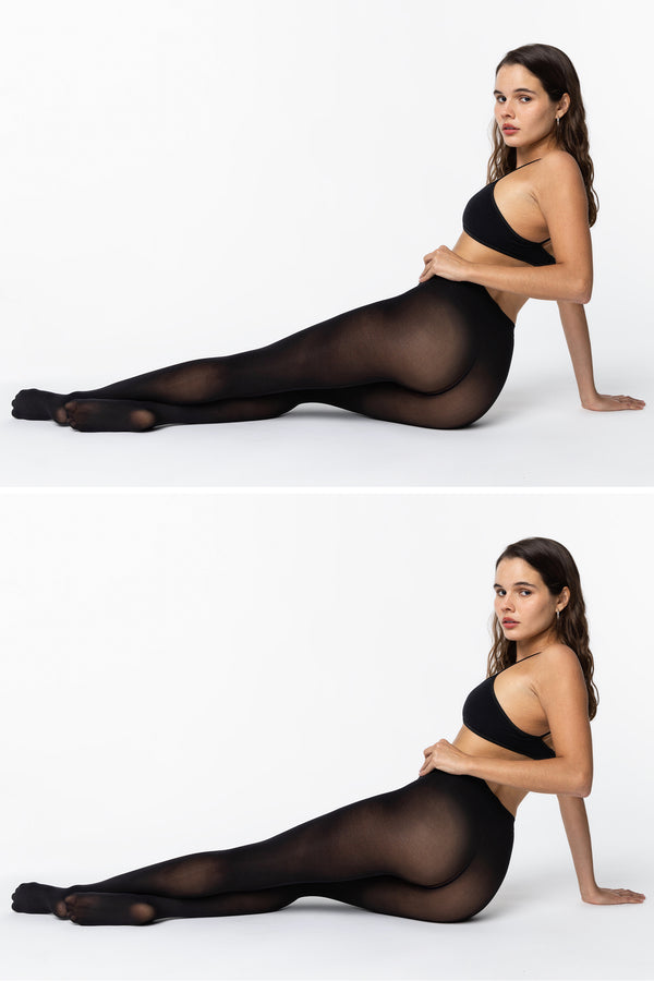 los angeles apparel 40 Denier Classic Opaque Tights